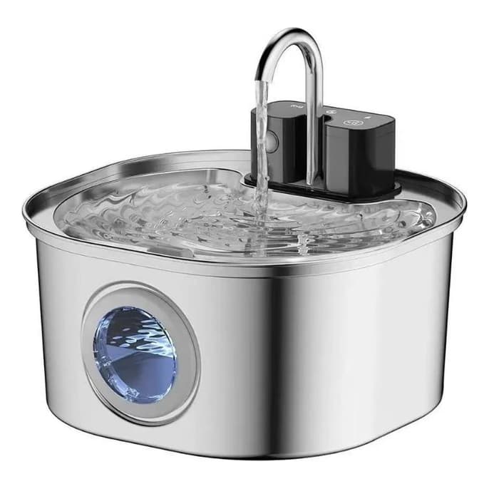 Stainless Steel Automatic Pet Water Fountain